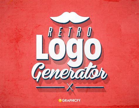 Retro Logo Generator 3D Effect Graphicfy Addons
