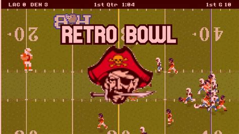 Retro Bowl is a great combination of cool gameplay, great g