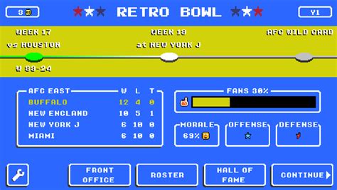 Retro bowl unblocked 88 911. Retro Bowl Unblocked Games 911 provides an immersive and nostalgic football gaming experience. With its retro graphics, customizable gameplay, and engaging features, Retro Bowl offers hours of entertainment for fans of classic football games. So, gather your team, devise winning strategies, and embark on a journey to virtual football … 