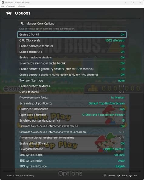 Retroarch citra core not loading.  I'll have to make my launcher overrid...