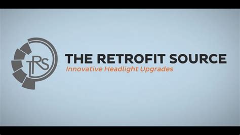 Retrofitsource - A headlight retrofit kit is an integrated assembly of high beam or low beam light that is designed to upgrade the existing system from halogen to HID, LED, or laser without replacing the legacy headlight enclosure. 