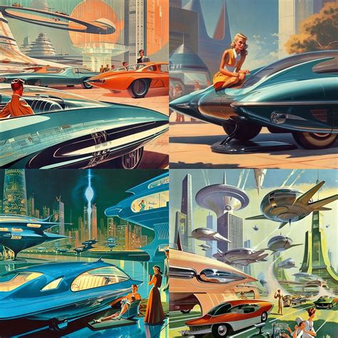 Retrofuturism. Retrofuturism (adjective retrofuturistic or retrofuture) is a movement in the creative arts showing the influence of depictions of the future produced in an earlier era. If futurism is sometimes called a "science" bent on anticipating what will come, retrofuturism is the remembering of that anticipation. … See more 
