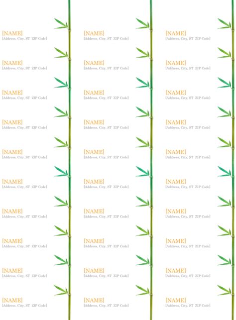 Return Address Label Templates Print Multiple Labels In 1 Sheet