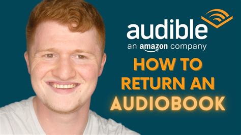 Return a book on audible. You can return titles from your Purchase history page on the Audible site. After confirming your return, 1 credit will be added back to your account. On desktop. Select your username from the site’s top navigation. Select Account details. Select Purchase history. Next to the title you want to return, select Return this title. On mobile web 