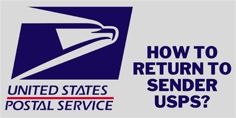 Return to the sender usps. A USPS Returns Agent is a third party tasked with processing and handling packages set for return. They step in when packages can’t be delivered successfully, ensuring the package is returned to the original sender or dealt with as per the sender’s instructions. Reasons For Getting “Tendered To Returns Agent” USPS Update Incorrect Address 
