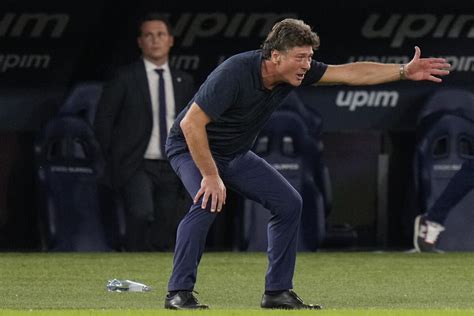 Returning Napoli coach Walter Mazzarri takes some of the credit for last season’s Serie A title