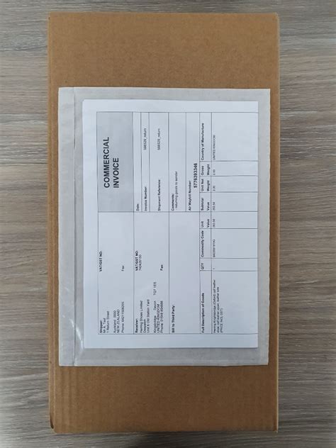 Returning an item using DHL