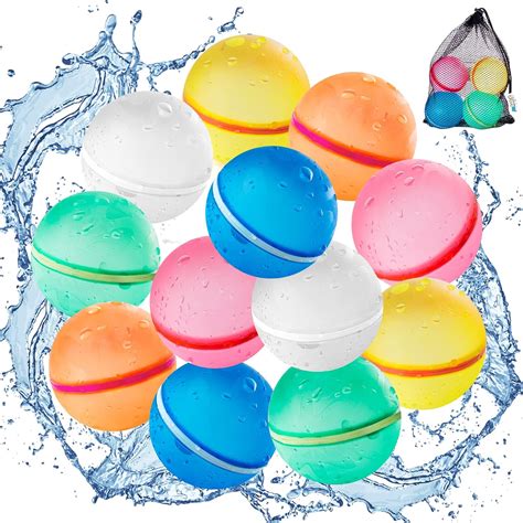 Reusable Water Balloons, Summer Outdoor Toy Water Toy for …