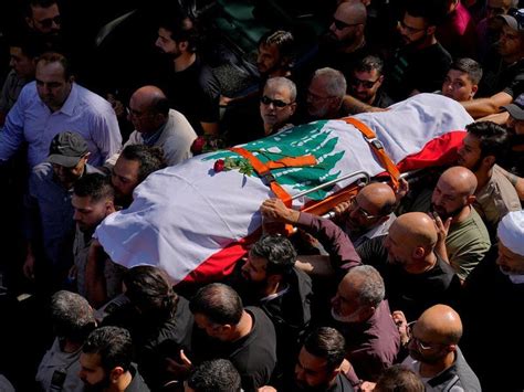 Reuters videographer killed in southern Lebanon by Israeli shelling laid to rest