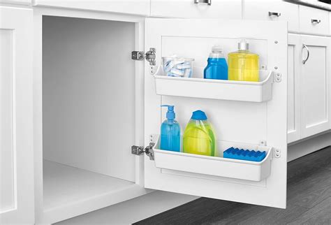 Rev-A-Shelf Door Storage Trays, White - amazon.com