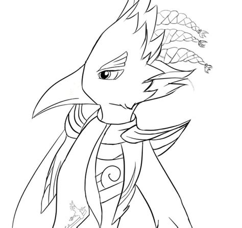 Revali Coloring Pages Coloring Pages