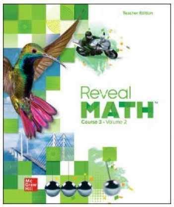 Reveal Math, Course 3, Volume 1 (National Edition) View larger image. By: McGraw Hill. ... Let students take ownership of their learning with volume 1 of 2 of this write-in text edition where concepts are taught from a research-based approach of mathematical instruction. ... Language: English Has Image Descriptions: No Categories: Textbooks, ….