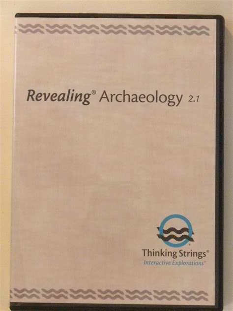 Revealing Archaeology – Thinking Strings