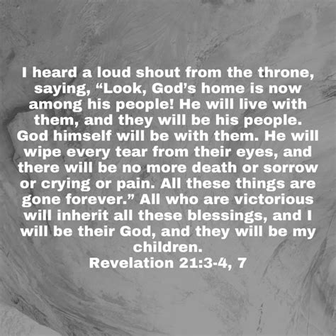 Revelation 21:3-7 - BibleGateway