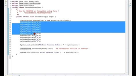 Reverse arraylist java.  Jan 28, 2024 · So sorry if this sounds stupid, but I wan...