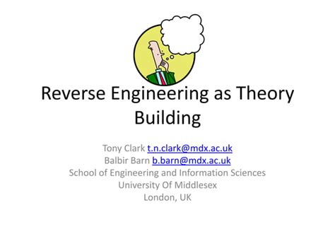 Reverse engineering and theory building v3