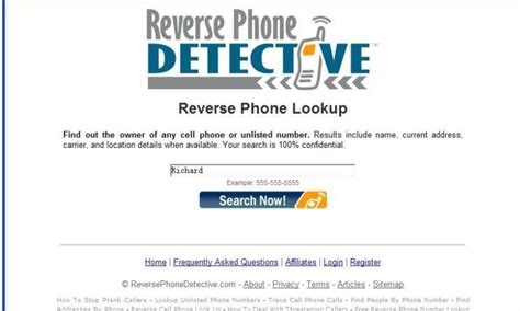 Here are the steps to take: Step 1: Visit ZoSearch's reverse phone number lookup page. Step 2: Input the unknown U.S-based phone number in the empty form field. Step 3: Click on the "Search" button. Step 4: That's it! You will receive a report with the caller's identity and other personal information.. 