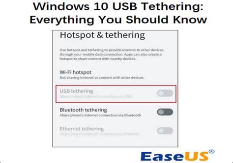 Reverse tethering windows 10.  After final CBT, I have a comprehensive understandi...
