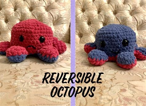 Reversible Octopus Crochet Pattern PDF Etsy
