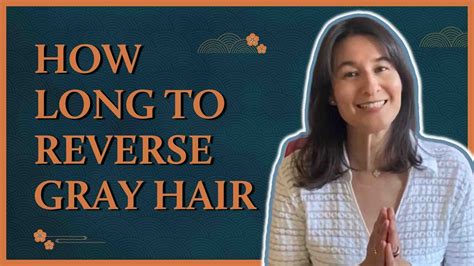 Reversing gray hair. Got gray hairs? You may not need to dye the gray to get the color back, says a new study. 