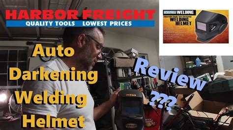 Review: Chicago Electric Welders Helmet 46092 Harbor Freight