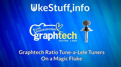 Review: Graph Tech Ratio Tune-a-lele tuners on a Fluke