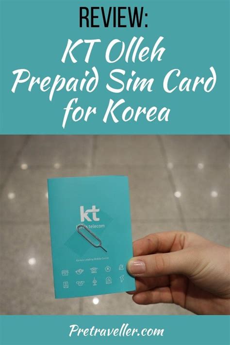 Review: KT Prepaid Sim Card for Korea - Pretraveller