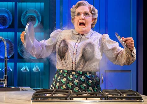 Review: The musical version of ‘Mrs. Doubtfire’ is both garish and dull
