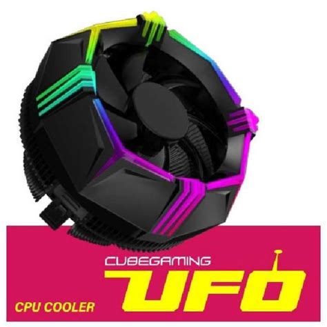 Review Cube Gaming UFO Cooler Full RGB - YouTube