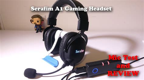 Review and Mic Test of Serafim A1 Gaming Headset with …