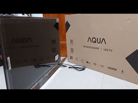 Review dan tes fitur miracast TV AQUA Japan LE40AQT9200MF