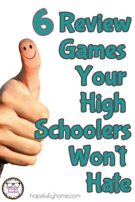Review games high school. Things To Know About Review games high school. 