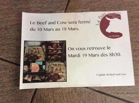 Review of Le Beef and Cow, Beaumont, France - Tripadvisor