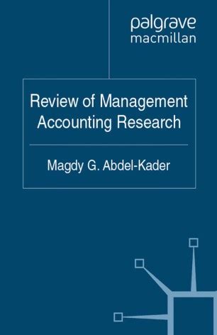 Review of Management Accounting Research SpringerLink