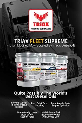 Review of Triax 5w40 Fleet Supreme in a 6.0 Powerstroke