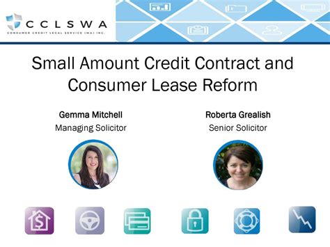 Review of the small amount credit contracts and consumer lease …