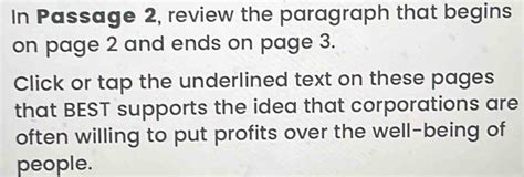 Review the paragraph that begins on page 3 and ends on page 4. What is the effect of the