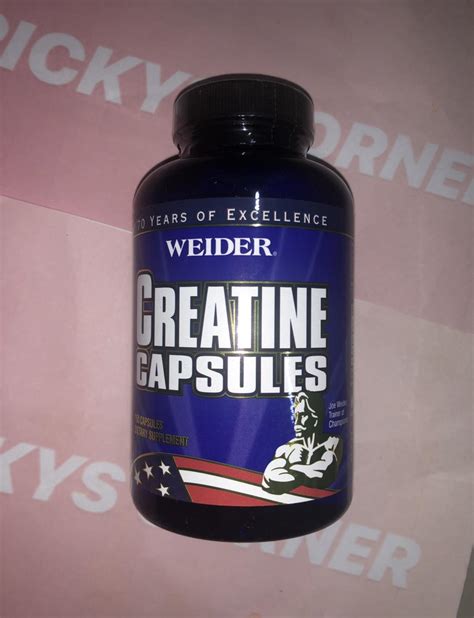 Reviews Weider Creatine Capsules - 150 Capsules