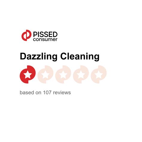 Dazzling Cleaning has 114 reviews on 99consumer.com, with an average rating of 1.2 out of 5. This indicates that most consumers are dissatisfied with their business interactions and dealing. Therefore, caution is advised when considering purchases or engagements with the business.