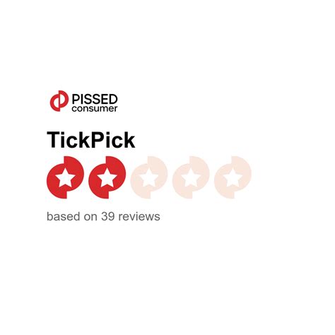 Reviews tickpick. TickPick is a no-fee ticket marketplace, which differentiates itself by not charging service fees to buyers.Sellers pay a 10% commission fee. Vivid Seats is a more traditional ticket marketplace that charges service fees to both buyers and sellers.Buyer fees are around 10-20% of the ticket price. Both sites offer a large inventory of tickets sourced … 