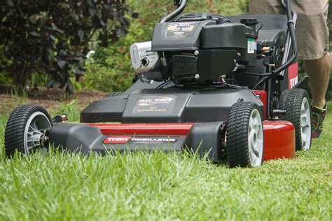 Reviews toro timemaster 30. 30" TurfMaster® HDX. Add Filter: Selected Filter: Reset Filters. Cut more grass in fewer passes than ever before with the TurfMasters wide 30 deck. Every component from top to bottom is made for heavy use in rough conditions from curbs and trailers to multiple operators. And youll spend less time refueling with the large onegallon gas tank. 