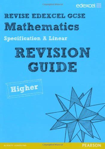 Revise edexcel gcse mathematics spec a linear revision guide higher. - Handbuch zur geschichte der neueren deutschen literatur.