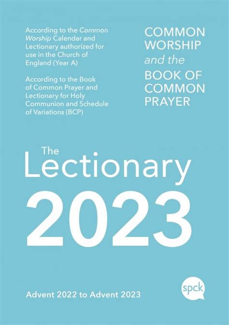 Revised Common Lectionary 2023