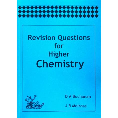 Revision Questions For Higher Chemistry