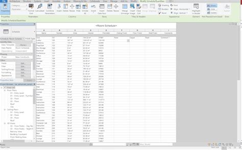 Revit Room Data Sheets, Duplicate Excel Sheet and write excel to ...