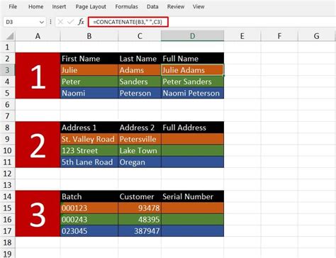 Revit concatenate text.  The resulting text notes gets placed in one line.  When each item fe...