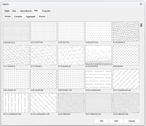 Revit dot hatch pattern.  These patterns include simple lines, crosshatch, dot Each file is ava...