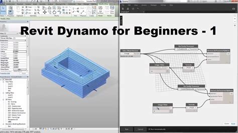 Revit exercises for beginners.  Dynamo is a visual programming tool that integrates...