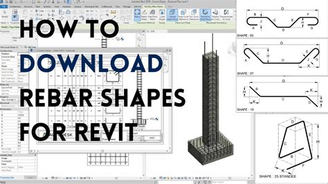 Revit rebar shapes.  3D Path Rebar Shape Distribution Another Dan Peticila...