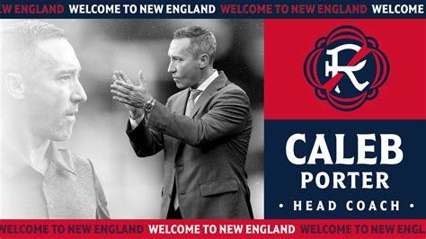 Revolution hire MLS veteran Caleb Porter new head coach